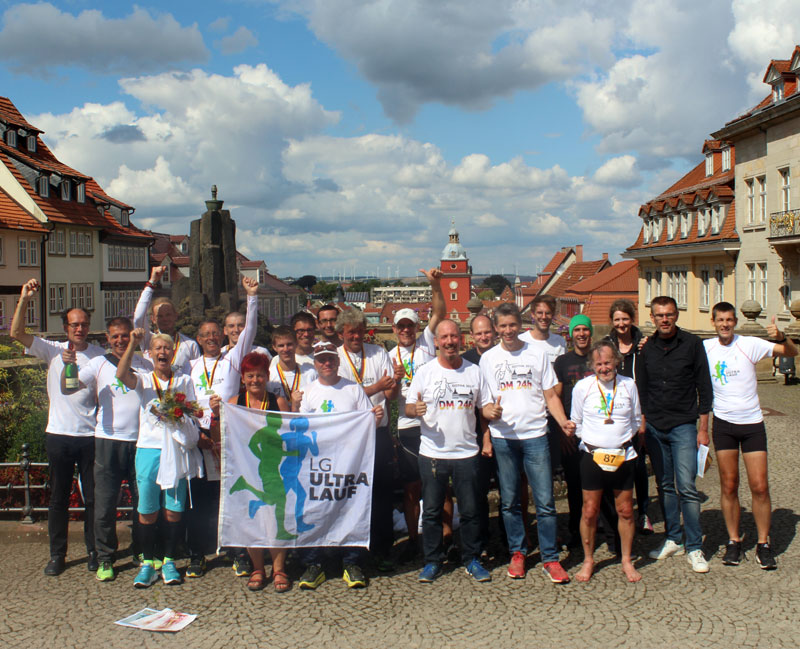LG Ultralauf - Mannschaft des Tages bei der DM im 24-Stundenlauf in Gotha